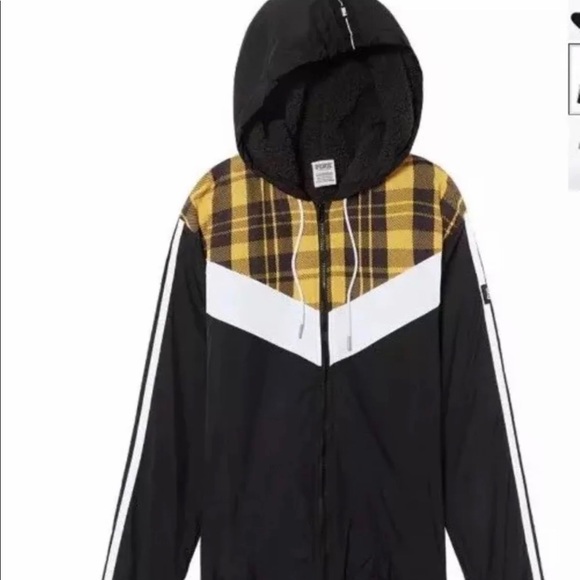 Nip vs pink Sherpa lined anorak M/L - Picture 7 of 7